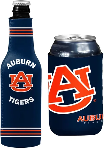 Vista 133 de College Team Color Logo Can & Bottle Holder Insulator Beverage Cooler Set