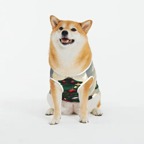 Vista 23 de Chaqueta clásica de ansiedad para perros, ropa cómoda para mascotas para gatos y perros, abrigo solar de corazón de dibujos animados para perros