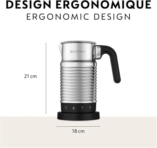 Vista 3 de Nespresso Aeroccino 4 Espumador de leche