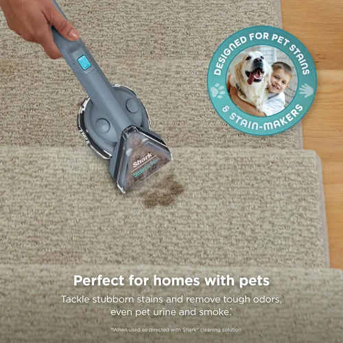 Vista 7 de Shark StainStriker - Limpiador portátil para alfombras, tapicería y alfombras de área, herramienta XL de regalo y solución de limpieza