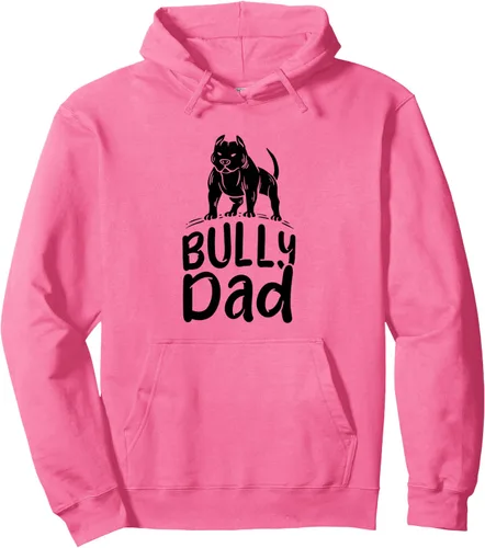 Vista 7 de American Bully Design for Dog Owner - Sudadera con capucha Bully Dad, Gris