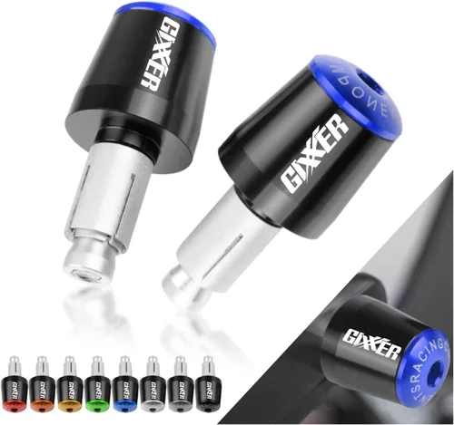 Vista 3 de Motocicleta para Suzuki Gixxer 150 Sf 250 Sf Gixxer 155 2020 2021 2022 Accesorios de motocicleta 0.866 in 7/8 pulgadas Agarraderas de mano de goma
