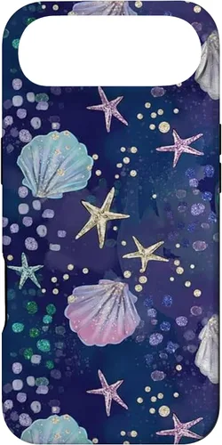 Vista 27 de Summer Aesthetic Seashell Purple Ocean Case for iPhone 17