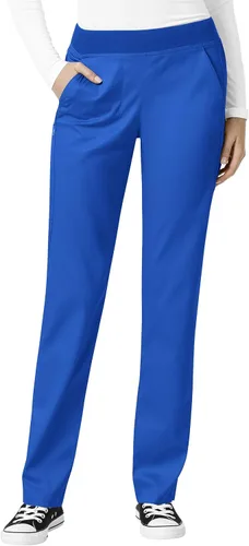 Vista 14 de Wink PRO Women's Knit Waist Cargo Scrub Pant Negro