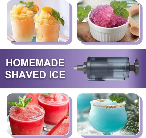 Vista 6 de Accesorio de hielo afeitado para batidoras de pie KitchenAid, 8 moldes, sustituye a KSMSIA