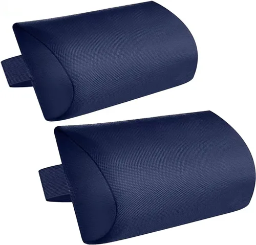 Vista 9 de Ostlttyn Almohada de Reemplazo para Silla de Gravedad Cero, Negra, 14.3x6.7x2.3 pulgadas, Relleno de Espuma, Estilo Moderno, Soporte para la Cabeza