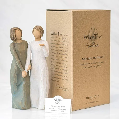 Vista 6 de Willow Tree - Figura "My sister, my friend" por Susan Lordi. 27095