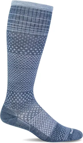 Vista 5 de Sockwell Calcetines de compresión graduados moderados de grado micro para mujer Natural