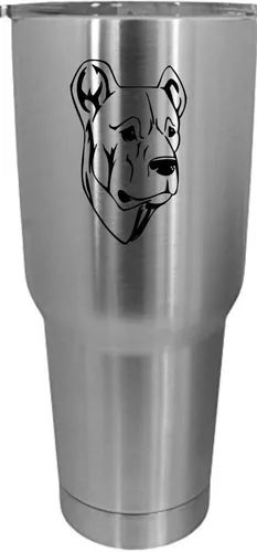 Vista 514 de Cairn Terrier - Vaso grabado con temática de perro, 30 onzas