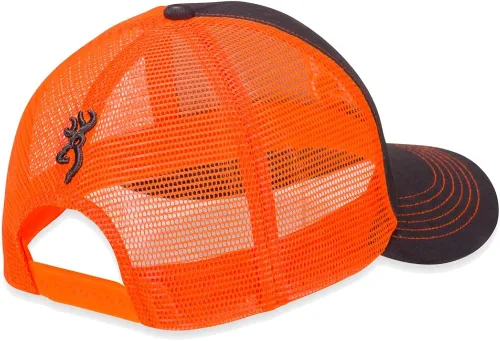 Vista 2 de Browning, Gorra Flashback, carbónnaranja neón