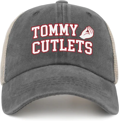 Vista 10 de Tommy Cutlets - Sombrero de camionero para mujer, divertido sombrero de malla para otoño