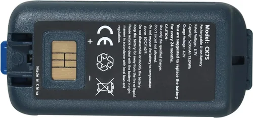 Vista 3 de Reemplazo de batería CK75 CK65 para CK71 CK70 CK3X CK3XR CK3B EDA60K, PN 318-034-001 318-034-023 318-046-001 318-063-002 50135498-001 (520) 0mAh)