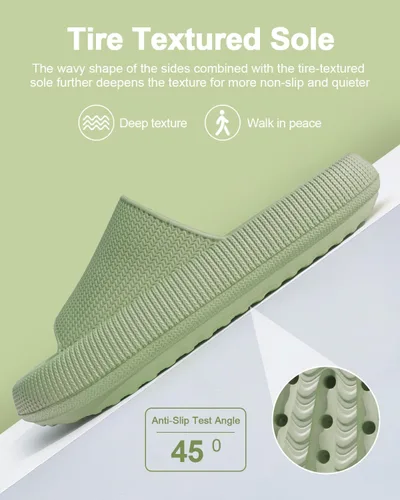 Vista 6 de Sandalias Cloud para mujeres y hombres, pantuflas de casa para mujeres y hombres, pantuflas de casa para hombre