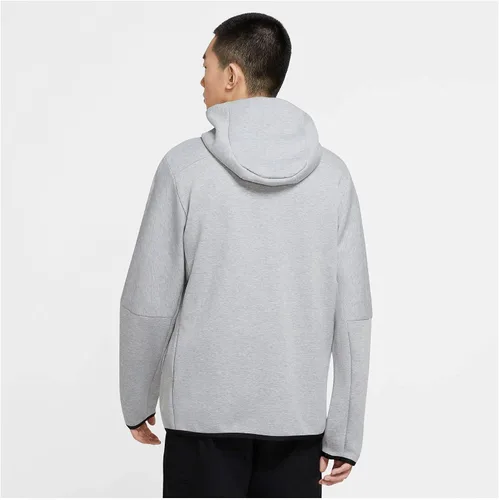 Vista 5 de Nike Sudadera deportiva Elemental GoldSail Tech Fleece con cremallera completa para hombre (CU4489 722)