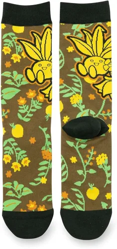Vista 7 de Pokémon Center caja de regalo de calcetines Pokémon Garden Friends (3 pares) talla única para adultos), Multi colorido