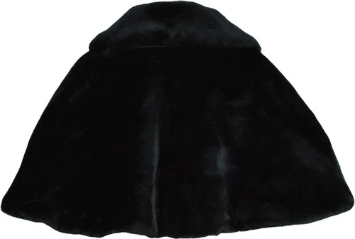 Vista 3 de Abbyabbie.Li Chal tipo bolero de piel sintética para niña de las flores, chal de princesa L (8-12 años), marfil