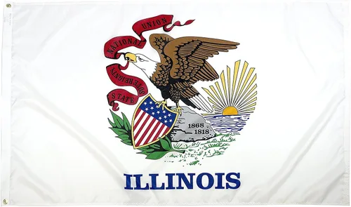 Vista 22 de FlagSource Bandera del estado de Alabama, material de nailon 200D con certificación FMAA, resistente, fabricada en Estados Unidos, resistente a
