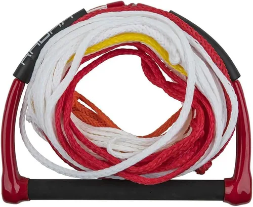 Vista 3 de RADAR Sure Grip Water Ski Handle with Rope - 13 Inch Handle with Multi-Section Mainline, Adjustable Length System, TPR Grip