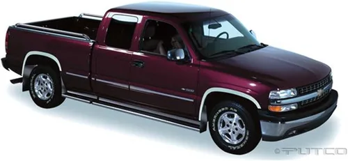 Vista 2 de PUTCO 97102 Kit de ajuste de guardabarros completo de acero inoxidable para Chevrolet y GMC