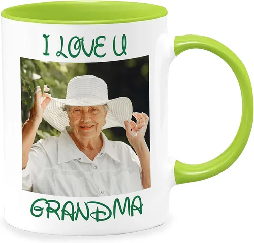 Vista 7 de Tazas de café personalizadas tazas de cerámica personalizadas añadir imagen crear logotipo con texto 11oz