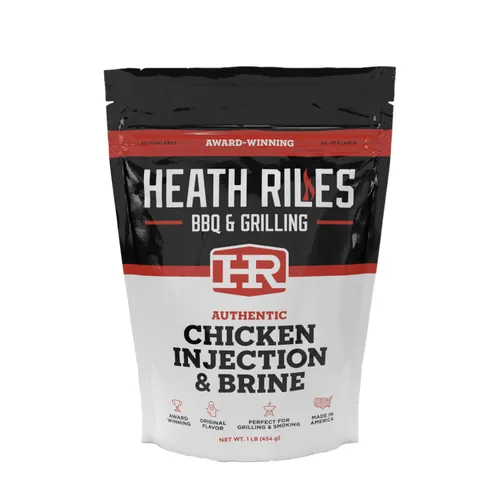 Vista 7 de Inyección de carne de vacuno, inyector de carne Heath Riles, galardonado inyector de carne de vacuno, fabricado en los Estados Unidos Fabricado