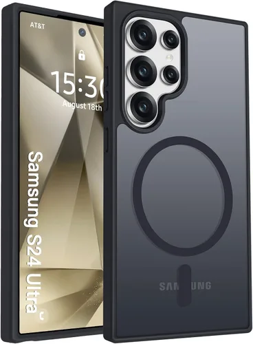Vista 81 de Funda para teléfono Google Pixel 9 Pro XL, Compatible con Magnético, Protección contra Caídas de Grado Militar Translúcida Mate Resistente a Golpes