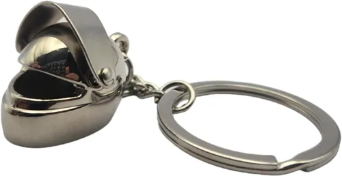 Vista 3 de Llavero de metal para motocicleta, regalo para entusiastas de la bicicleta