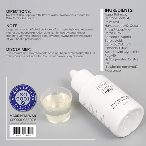 Vista 7 de Enjuague bucal Pro Peptide - 2 onzas