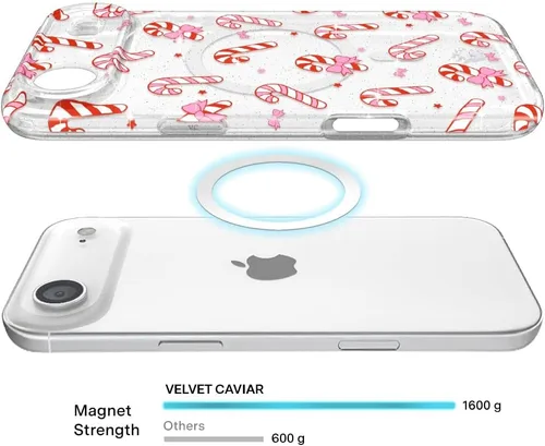 Vista 776 de VELVET CAVIAR Funda para iPhone 15, compatible con MagSafe, probada contra caídas de 10 pies, fundas protectoras de diseño, leopardo color rosa