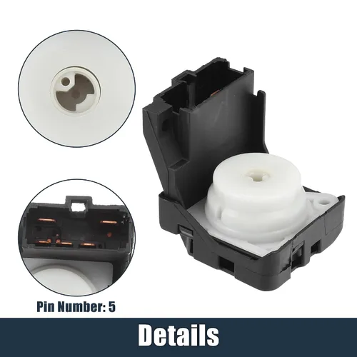Vista 4 de uxcell Interruptor de arranque con cerradura de encendido, enchufe de arranque de repuesto para Honda CR-V 2002-2011 para Honda Civic 2006-2011