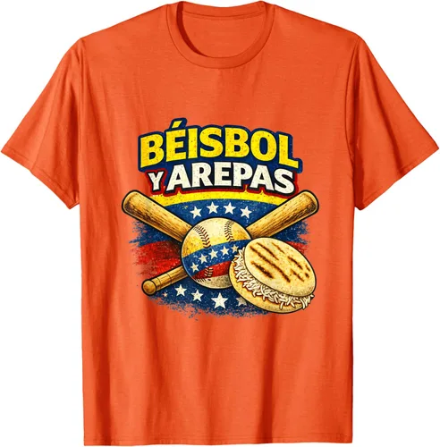Vista 104 de Camiseta Beisbol y Arepas Venezuelas Baseball Pride Team 2026