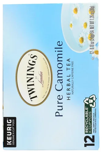 Vista 4 de twinnings Pure Manzanilla K-CUP, 12