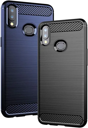 Vista 6 de Asuwish Funda compatible con Samsung Galaxy A10s y protector de pantalla de vidrio templado, accesorios de celda, carcasa delgada de silicona