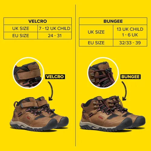 Vista 6 de KEEN Unisex-Child Ridge Flex Mid Height Waterproof Leather Hiking Boots