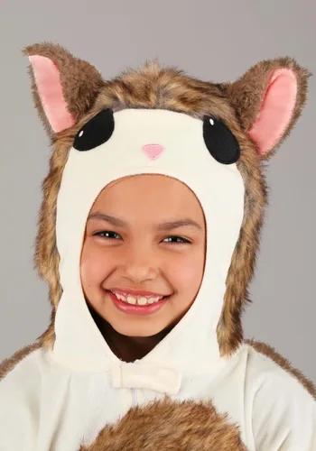Vista 3 de Disfraz de Ardilla Voladora para Niños Multicolor