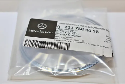 Vista 4 de Emblema de estrella para tapa de maletero para Mercedes-Benz Original 2110058