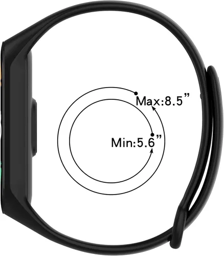 Vista 2 de LeongLzt Correa de repuesto para Xiaomi Mi Band 7/6/5 Mi Band 7, correas para Xiaomi 7/6/5 Band para mujeres y hombres