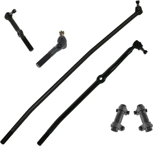 Vista 148 de TRQ Kit de dirección delantera con barra de acoplamiento de fuelle de piñón y cremallera compatible con Toyota Echo 2000-2005