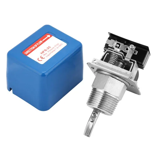 Vista 7 de HFS-25 1"/DN25 SPDT contactos interruptor de agua, interruptor de control de paleta de agua líquida 6-380V