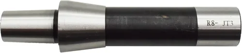 Vista 6 de R8-JT3 R8 Shank JT3 Adaptador Taladro Chuck Arbor, eje del mandril del taladro del acero de aleación para el procesamiento de la fresadora
