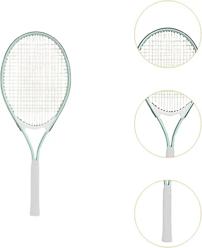 Vista 2 de Vaveren Raquetas de tenis para adultos principiantes, cómodas, portátiles, recreativas, para entrenamiento, ligeras, para jugar al aire libre