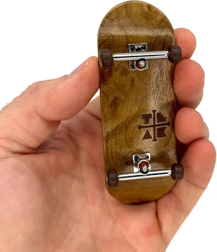 Vista 4 de Teak Tuning Diapasón Pro 34mm Completo - Totalmente Ensamblado con Componentes de Nivel Pro - Diapasón de Madera en Forma Pro (34x97mm), Ruedas