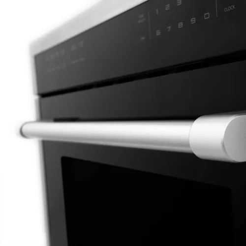 Vista 8 de ZLINE - Horno de microondas de convección integrado de acero inoxidable de 24 pulgadas con velocidad y sensor de cocción
