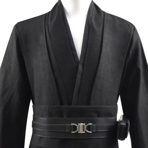 Vista 6 de Disfraz de Jedi para niños, túnica con capucha, disfraz de Halloween