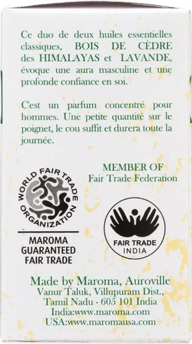 Vista 6 de Maroma Perfume Cedar Lavanda, 0.33 FZ
