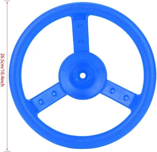 Vista 2 de Accesorio del volante Juego de columpios para patio de recreo de reemplazo (azul)