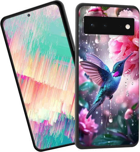Vista 15 de Funda delgada para Google Pixel 4 XL, funda delgada de silicona de TPU suave a prueba de golpes para Google Pixel 4 XL, gato negro luna estrellada