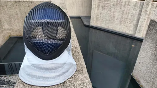 Vista 7 de LEONARK Máscara de esgrima Máscara de Esgrima Casco CE 350N Certificado Nacional Máscara de Grado - Equipo de Protección de Esgrima