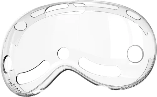 Vista 3 de HATALKIN Funda protectora de TPU compatible con Apple Vision Pro para auriculares Vision Pro Vr 2024, accesorios (transparente)