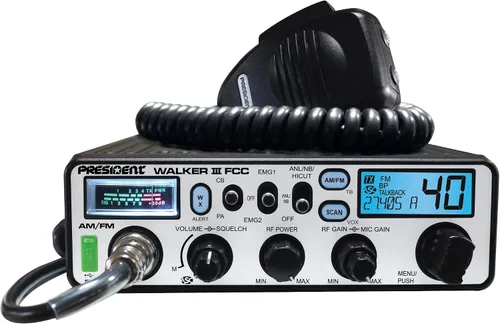 Vista 4 de President Walker III FCC Radio CB AM/FM
